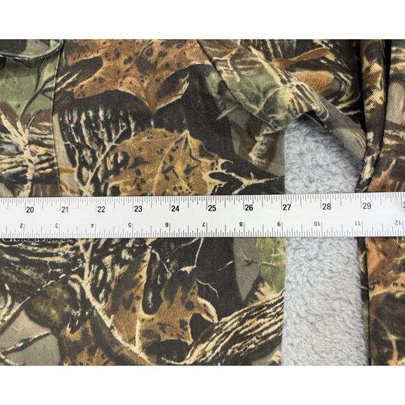 Cabelas Seclusion 3D Camo Shirt Mens XL Long Sleeve Button Up Hunting Pocket - Picture 5 of 13